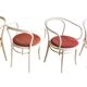 Ensemble de quatre chaises des années 80 par TON