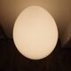 Uovo egg lamp by Ben Swildens in opaline glass Fontana Arte