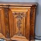 Louis XV style carved walnut chest of drawers