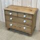 English dresser XIXth fir with its white porcelain buttons