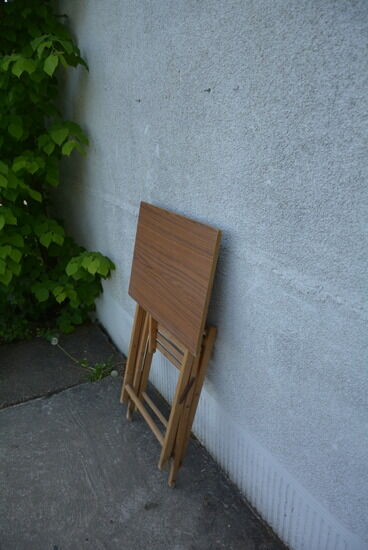 Vintage folding child desk