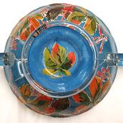 Coupe « Noémie » Val Saint Lambert – Art Déco, peinture artisanale