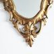 Miroir bois doré 56 x 32 cm