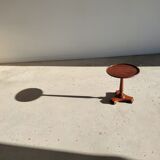 Mini harness or pedestal table in natural wood