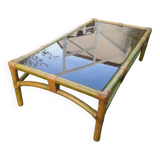 Bamboo coffee table