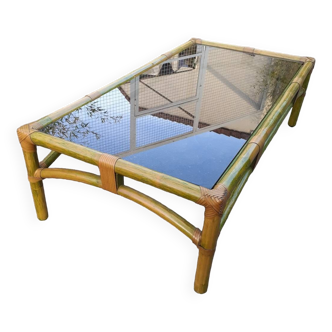 Bamboo coffee table