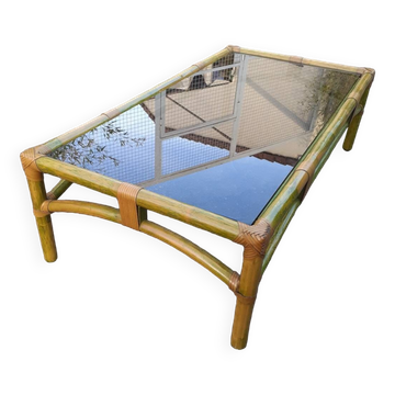 Table basse bambou