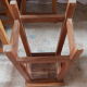Anciens tabourets en teck massif