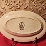 Sauce boat and small oval dish the Amandinoise