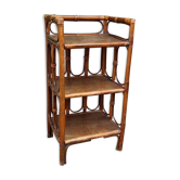 Rattan shelf 70s