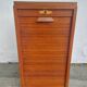 Small piece of furniture, roll-top filing cabinet