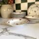 Deep Plates (Bowls) in Limoges Porcelain GDA 1900