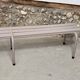 Light purple revamped school bench 1970 adult size