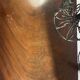 Vintage chest of drawers in solid cherry wood, 2 large drawers, Louis XVI style.