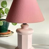 LAMPE Céramique Rose VINTAGE