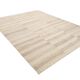 Striped Pattern Brown & Cream Vintage Kilim Rug, 220x300Cm
