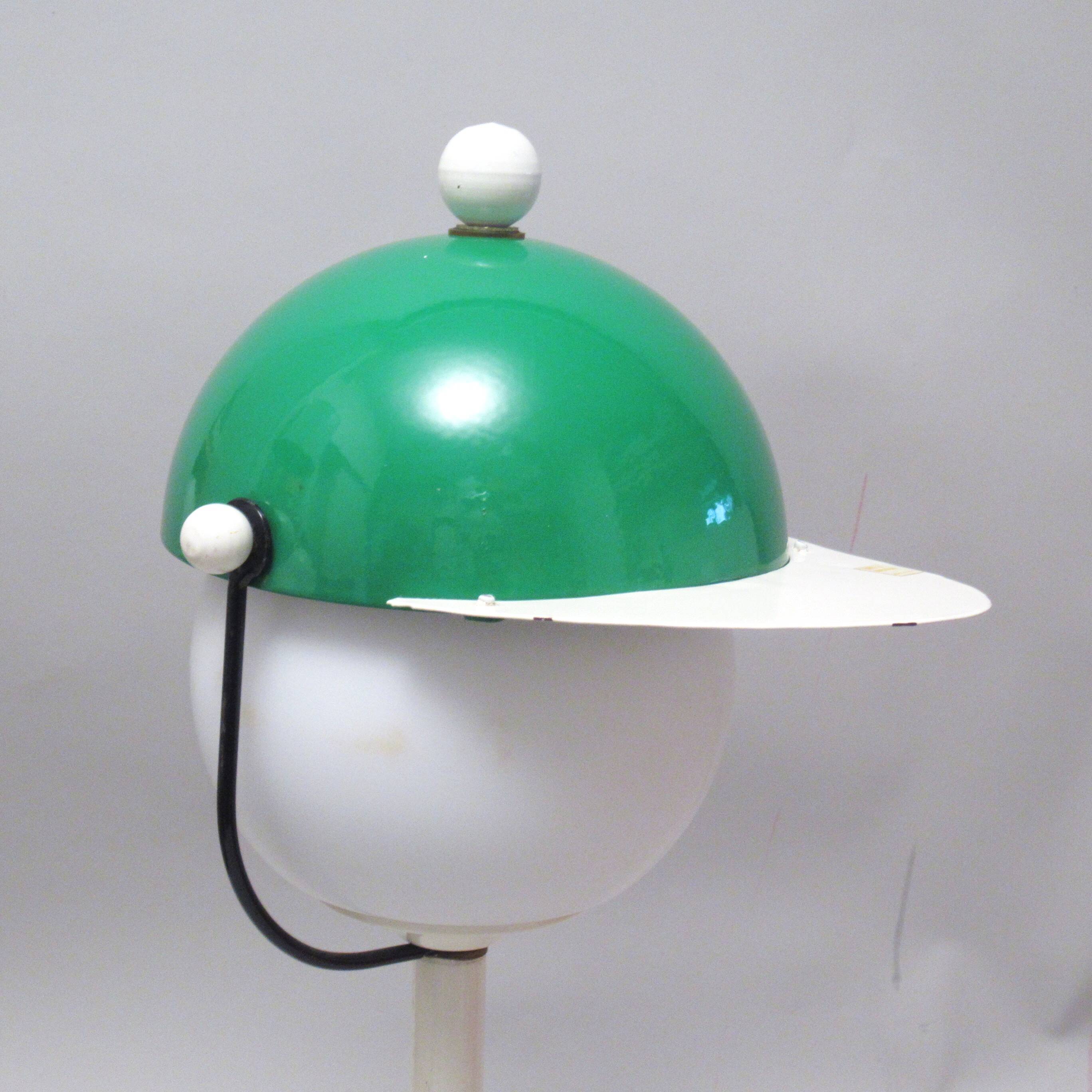 Italian cap lamp Arti e Mestieri from the 1980s.