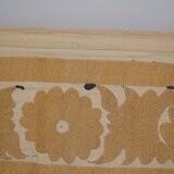 Vintage Turkish rug, hand-knotted, 129x146 cm.