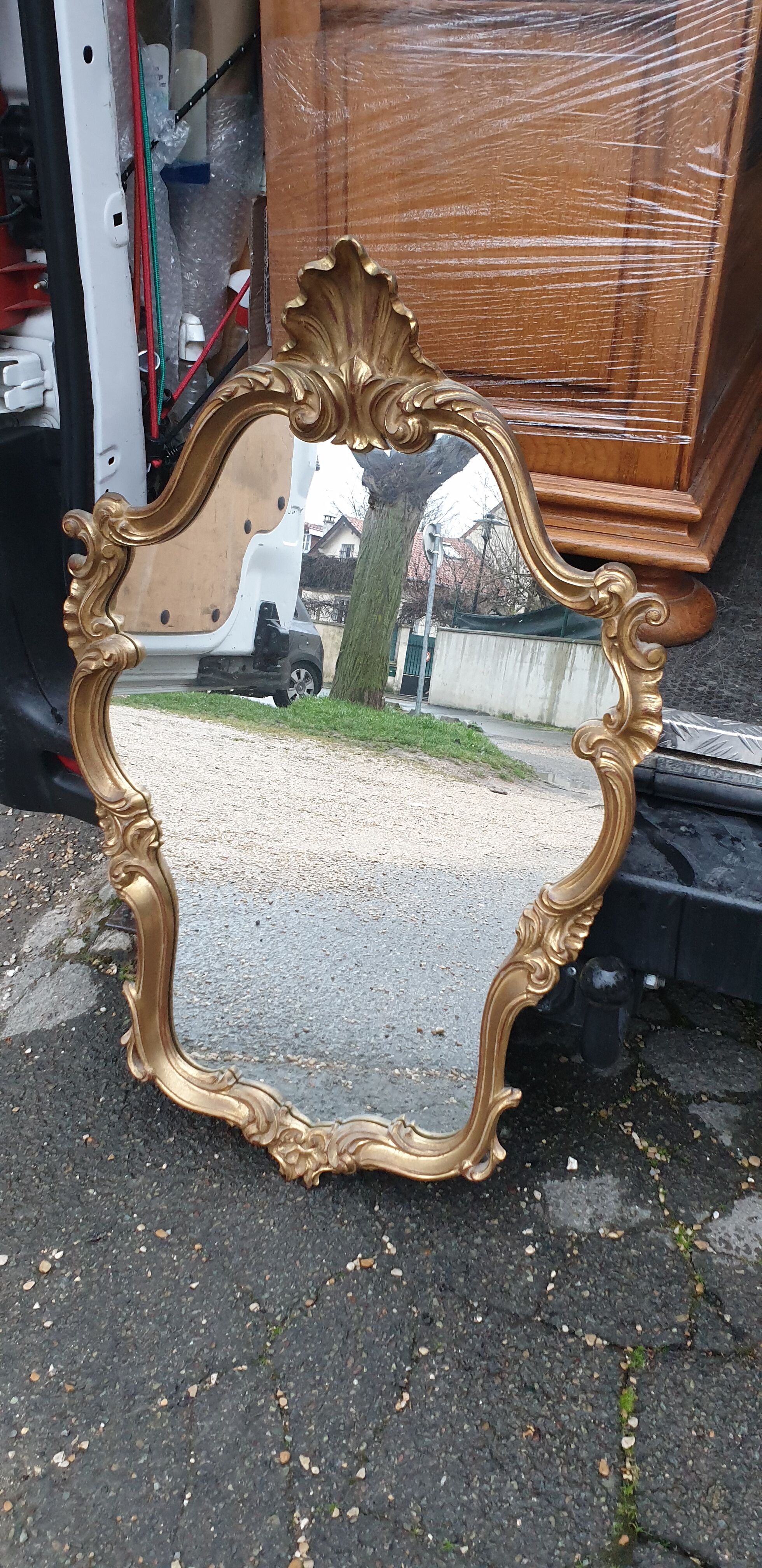 Louis XV Regency mirror 63x96cm