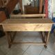 Bureau d écolier deux places bois