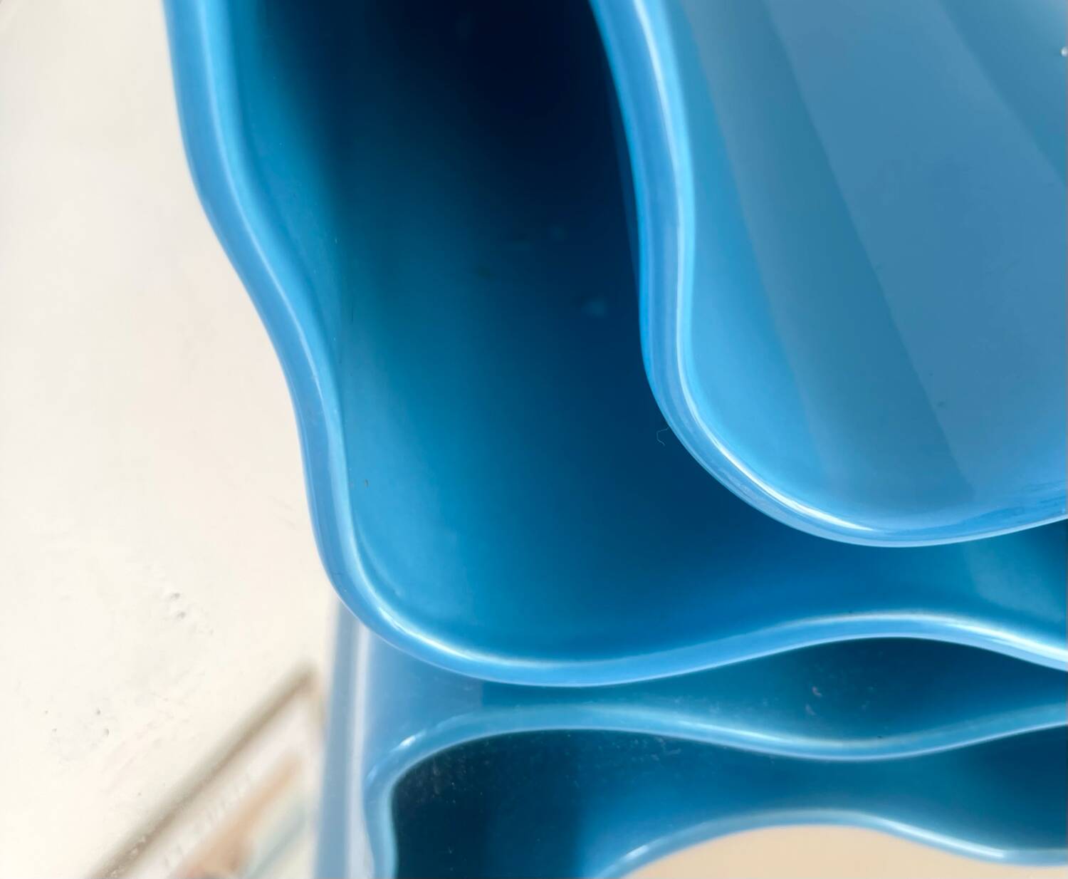 Biomorphic ceramic vase