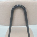 Set of 4 Italian Metal Dining Chairs, 1960's