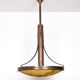 Large Art Deco Ceiling Lamp, France, 1980s
