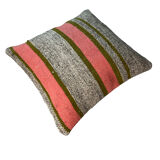 Vintage turkish kilim cushion cover 40 x 40 cm