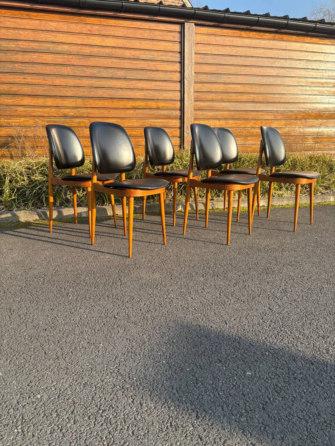 Set of 6 Baumann Pegasus chairs