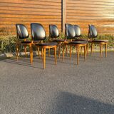 Set of 6 Baumann Pegasus chairs