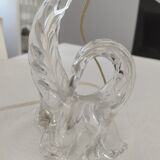 Crystal lamp base