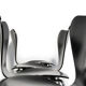 Set of 4 butterfly chairs 3107 by Arne Jacobsen for Fritz Hansen, 1976 Denmark