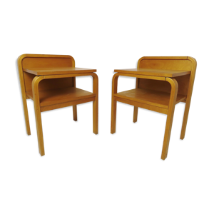 paire vintage de tables