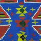 Vintage Kilim Rug Ancient Nomadic Tribal Traditional Multicoloured