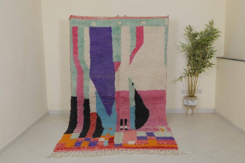 Azilal Berber rug woven in wool 200cmx300cm