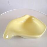 Empty pocket ashtray ceramic free form design 60s