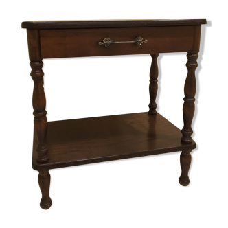 Wooden bedside table 50