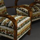 Pair of Art Deco armchairs, 1930s–1940s