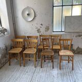 8 chaises de bistrot Luterma