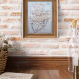 Printed in 1909, map of Padua (Padova), Veneto, Italy.