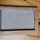 Painting kitsch vintage signed framed frame plaster dore