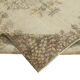 Hand-knotted decorative turkish beige carpet 202 cm x 301 cm