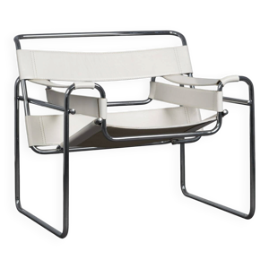 Chaise longue en cuir