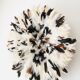 Juju Hat blanc moucheté 50 cm
