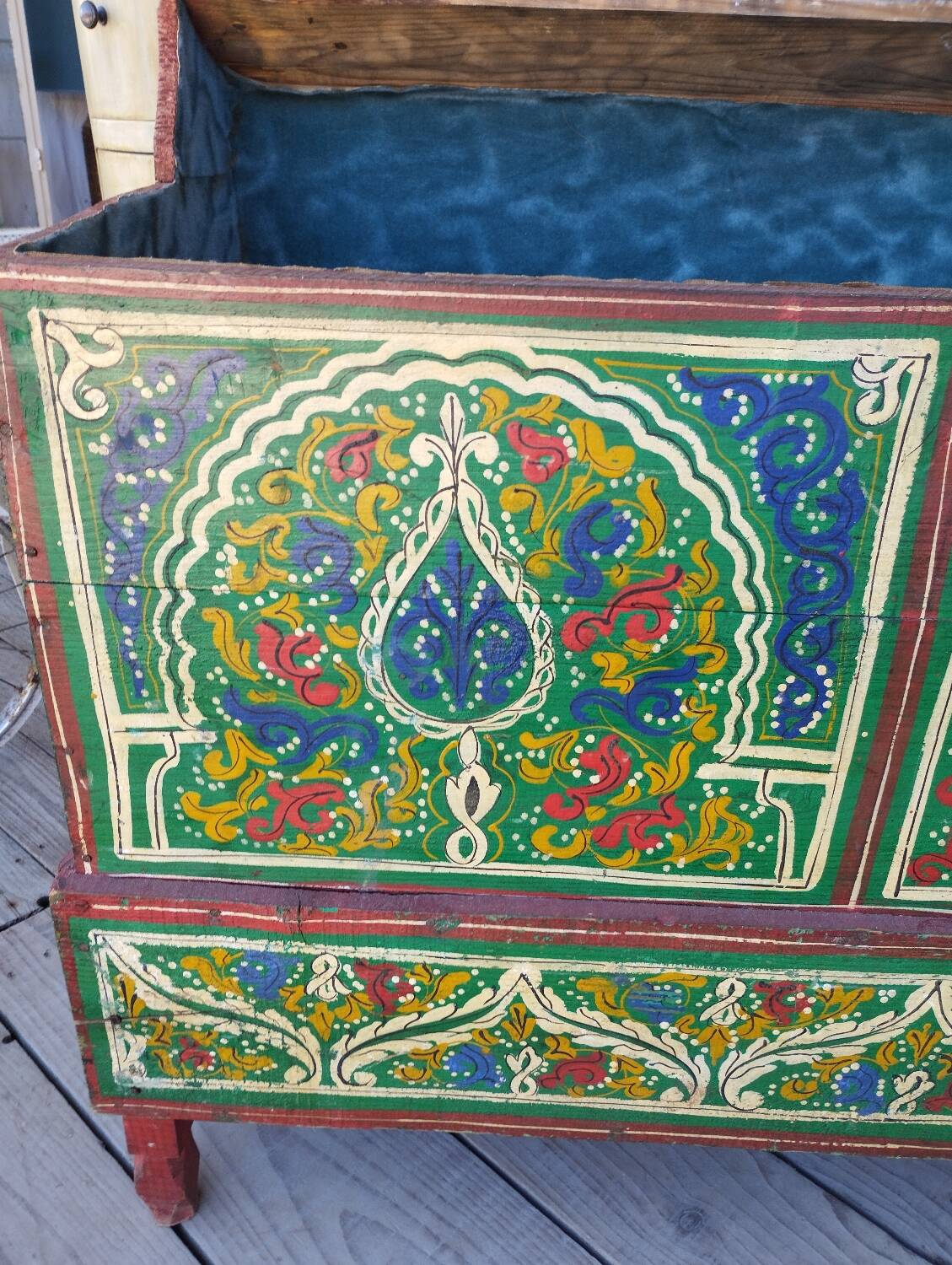 Ancient Berber wedding chest