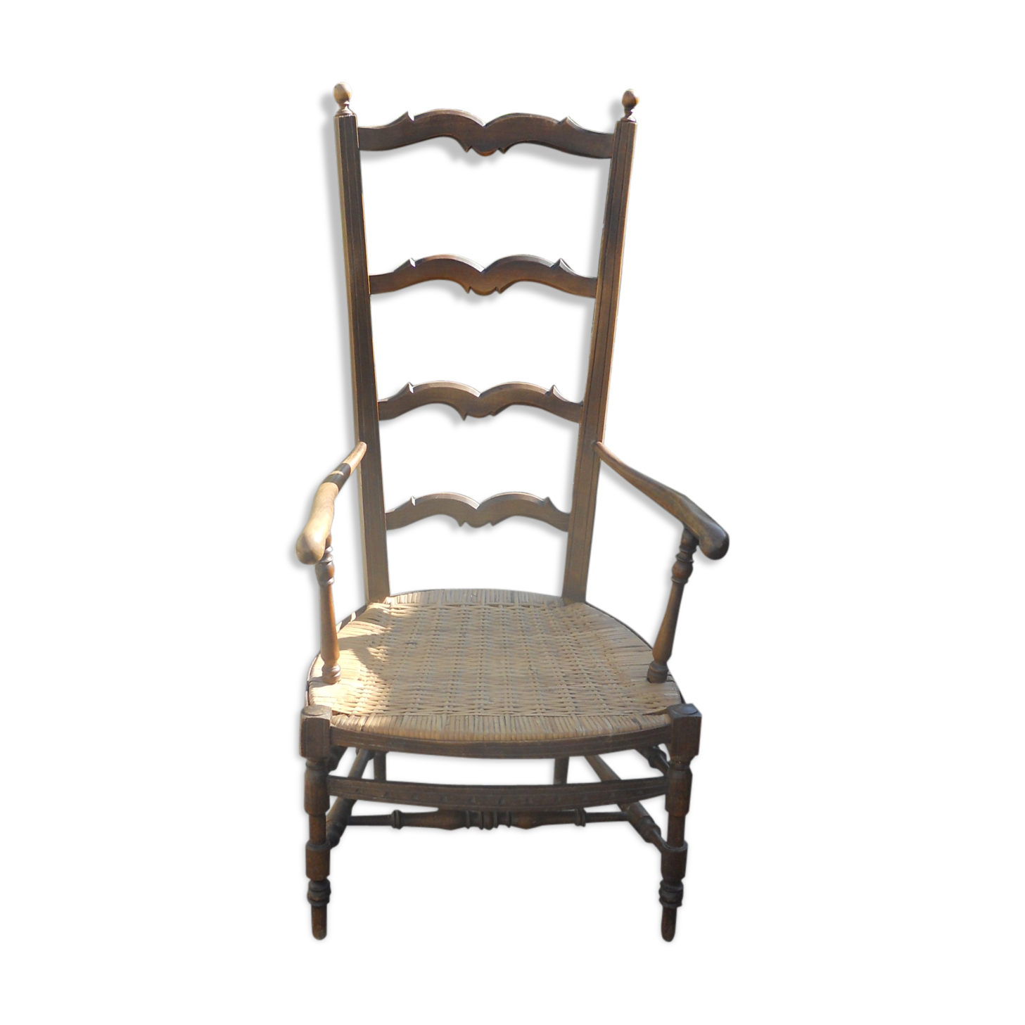Provencal armchair old folk art