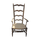 Provencal armchair old folk art