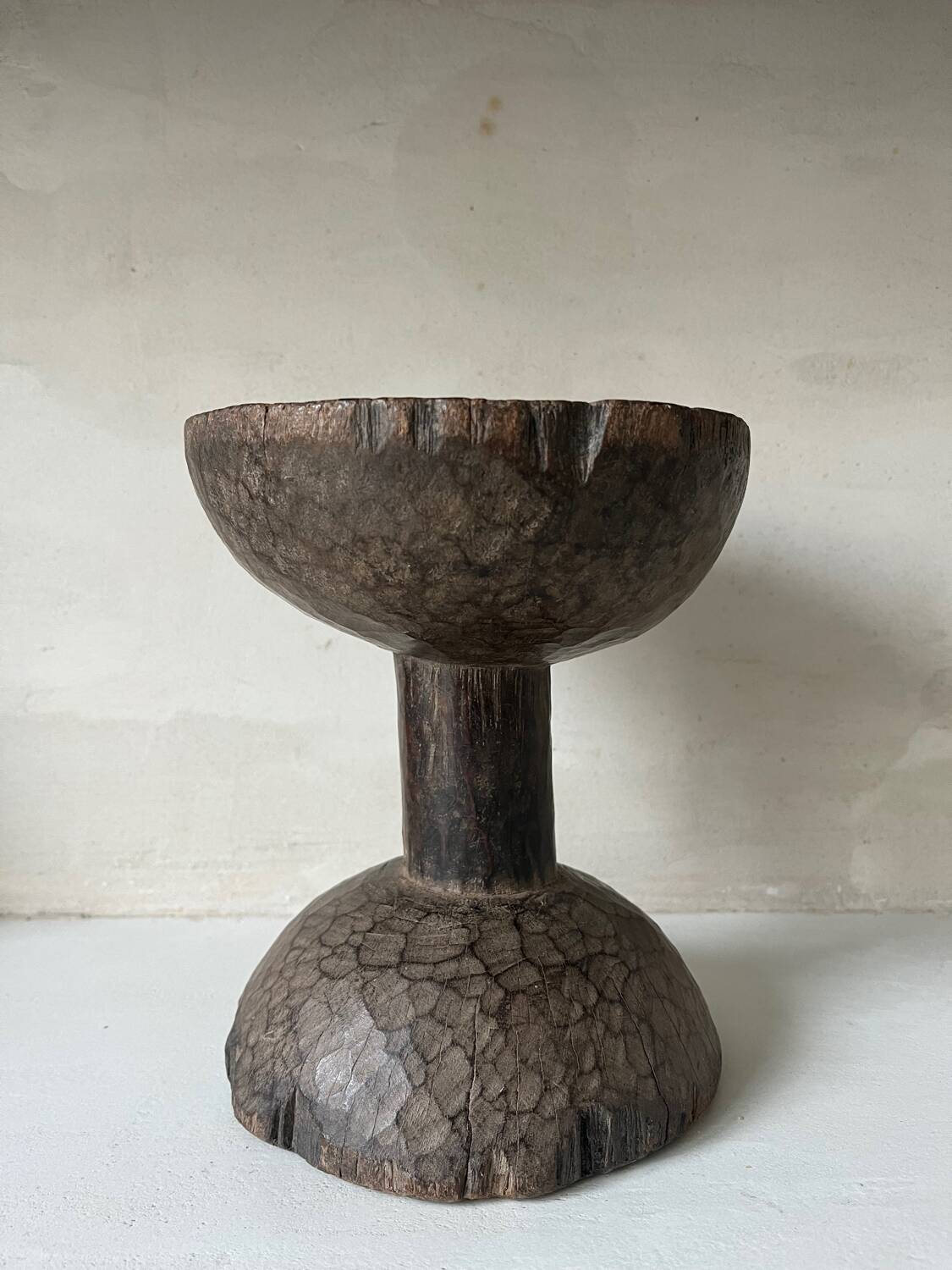 Tabouret art populaire africain