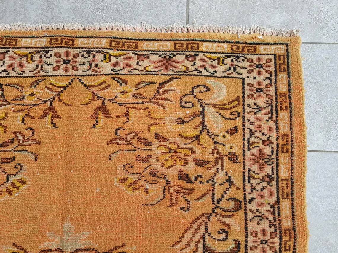 Orange Antique Turkish Carpet sku 805