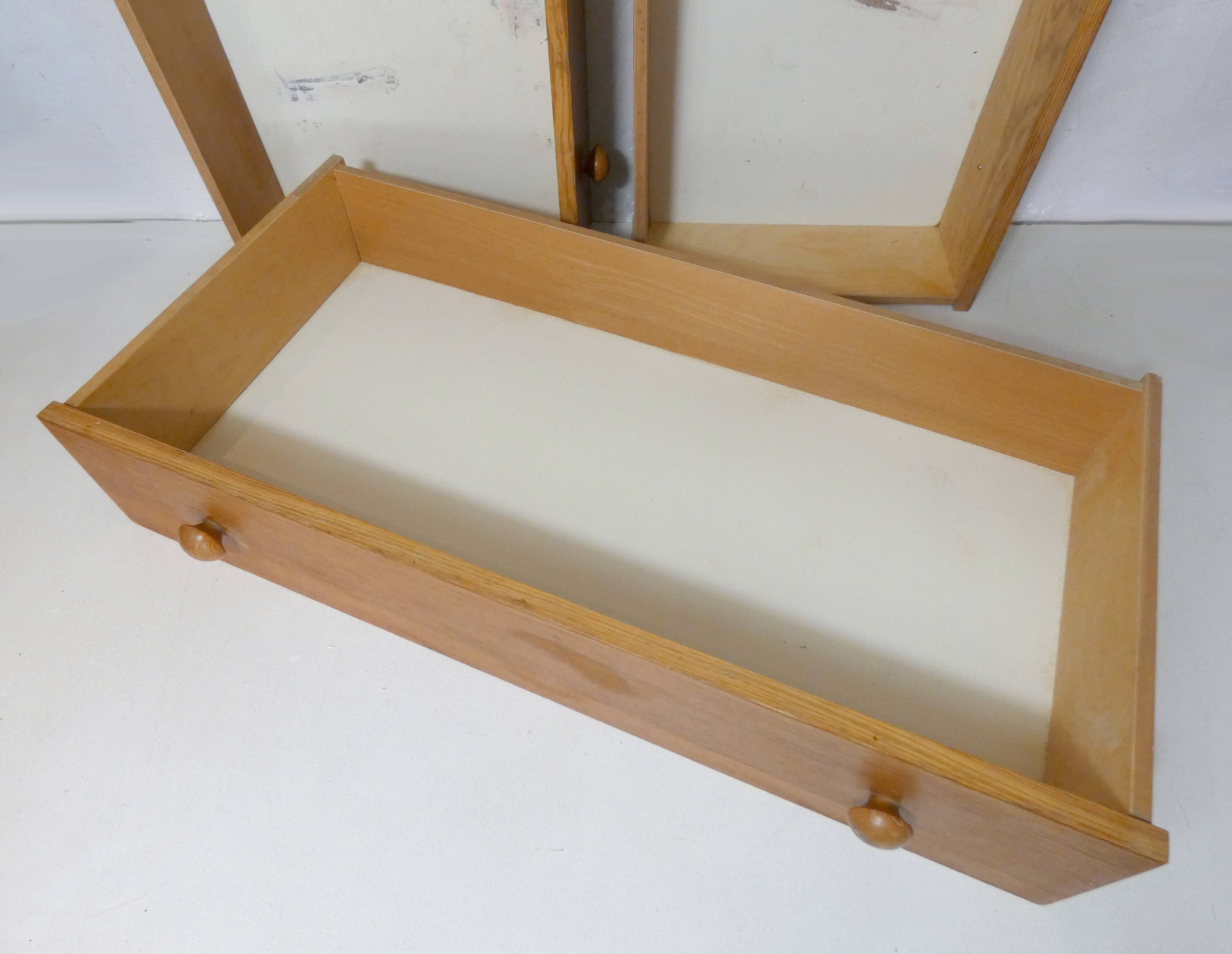 old vintage wooden chest of drawers GDR